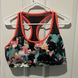 Floral Sports Bra